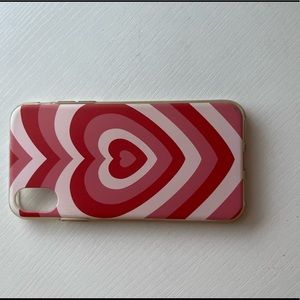 Red and pink heart case